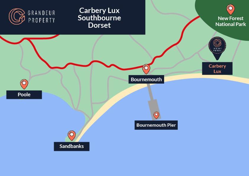 Carbery Lux By Grandeur Property ボーンマス エクステリア 写真